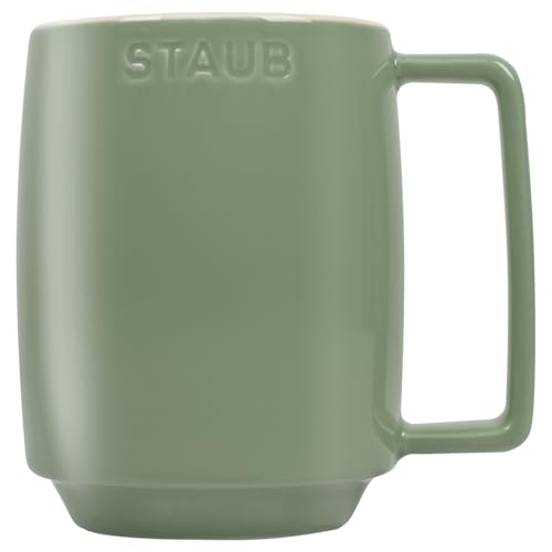Staub Z1029-092 Mug grande cerámica 475 ml eucalyptus miniatura 1