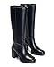 AITTA Women’s Platform Knee High Boots – Tall Fashion Boots with Square Toe, 3.5