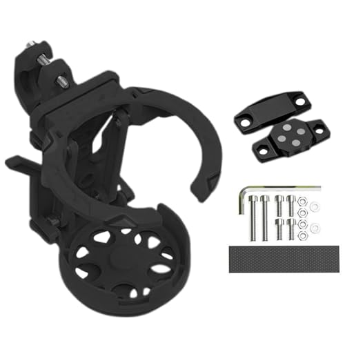 Soporte plegable para vasos de bicicleta, soporte plegable para bebidas para ciclismo, para mujeres, hombres, ciclistas, motociclistas, camping, viajes, viajes, viajes largos por la ciudad, viajes por
