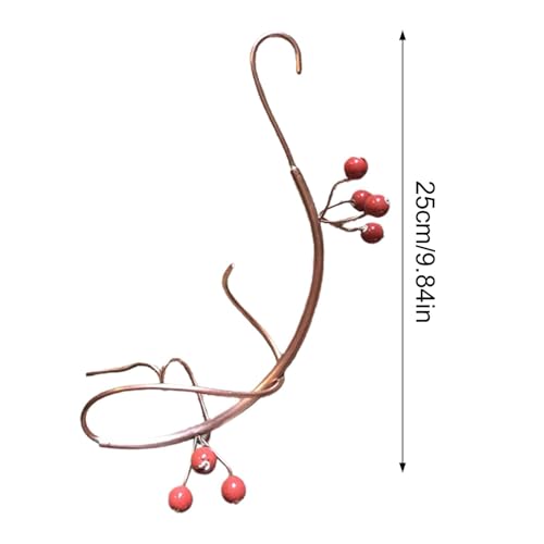 Hamaca de plátano de mariposa, alimentador de mariposas con componentes de suspensión de metal, soporte de plátano, atractor de mariposa, decoración de jardín colgante de cobre para jardín - imagen 5