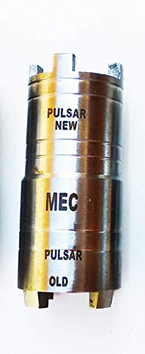 MEC® Clutch Nut Spanner Tool for Bajaj Pulsar New & Old and New 2 in 1 Motorbikes Made CNC Machine Hardened and Tempered Steel Double Ended Steel Tools