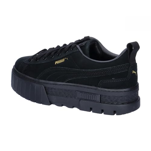 Image of PUMA Womens Mayze Court Sneakers Black 10.5