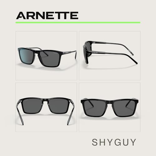 ARNETTE Shyguy AN4283 Square Sunglasses for Men for Women +BUNDLE with ACCESSORY EYEWEAR KIT2