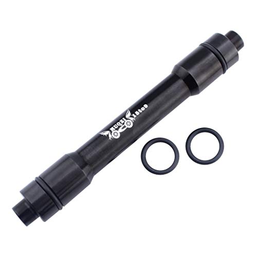 Qfauto 12/15mm to 9mm Quick Release Hub Conversion Skewer Thru Axle Hub Adapters Fit for Mountain Bike Bicycle