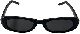 Óculos de sol retrô vintage unissex proteção UV retangular Acetato - Milão
