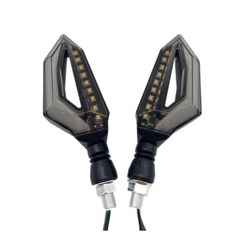 Clignotants moto LED défilants 12V pour remplacer des feux usés