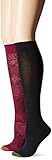 Gold Toe Women's Texture Knee High Sock (Pack of 2)