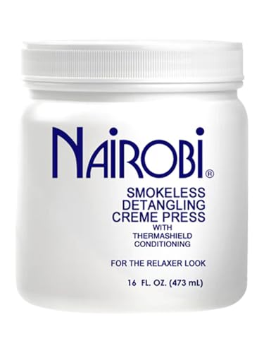 Nairo Smokeless Detangling Creme Press, 16 Ounce