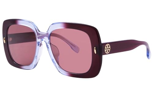 Tory Burch Sunglasses TY 7193 U 194669 Gradient Burgundy Dark Violet