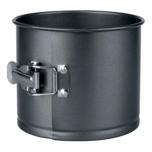 LifeStyle - Molde desmontable de 16,5 cm de diámetro y 12,5 cm de alto especial para panettone. Moldeador especial repostería para panettone o fondant, Recipiente especial horno para pastelería.