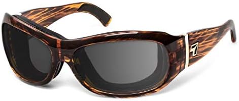 7Eye Sunglasses - Briza / Frame: Glossy Black Lens: Sharpview Clear