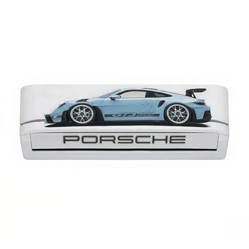 Image of PorscheGT3 Car Sticker for AC, Porsche Split Ac Stickers, Air Conditioner Sticker, car Stickers (Vinyl, Multicolor)