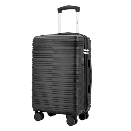 Image of IZOD Romeo 20 Inch Carry-On Expandable Hardside Luggage, Black