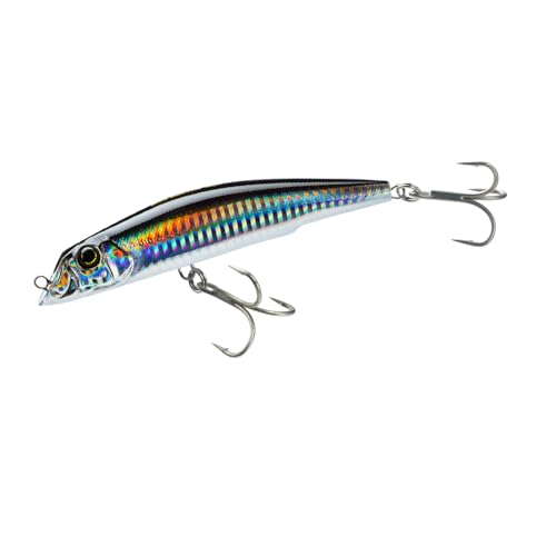 Yo-Zuri Mag-Darter leurre flottant 105 mm dos noir poisson nageur mer