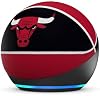 Amazon Echo Dot (modelo más reciente) | Edición limitada oficial de la NBA | Chicago Bulls 4
