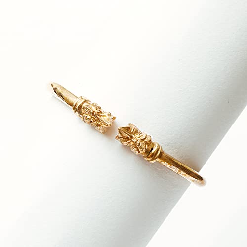 Image of Panchaloha /Impon /Five metal bracelet /kaapu /kada for Men- yaazhi