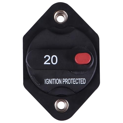 Disjoncteur de batterie 20A en PVC solide, la protection électrique de confiance