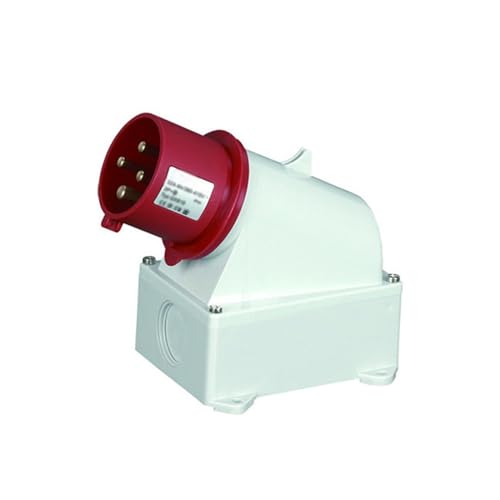 Prise étanche industrielle 4P 16A 400V résout les coupures d'atelier SP-336