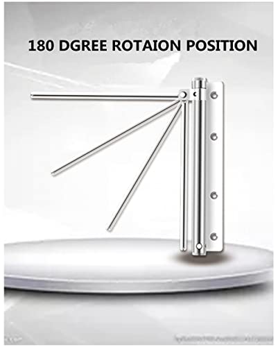 Szhdxsy Door Closer,Spring Door Closer, Stainless Steel Adjustable Automatic Door Closer ，Automatic Closer, For Residential/Commercial Use, Stainless Steel Surface Mounted Door Closer #TOP2