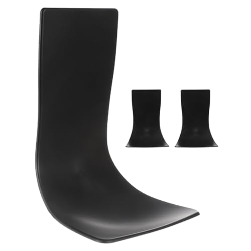 Bandeja de goteo para dispensador de jabón KOMBIUDA en plástico negro para baño, pack de 3 2