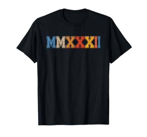 Class Of 2032 MMXXXII Graduate Shirts for Retro Graduation Camiseta