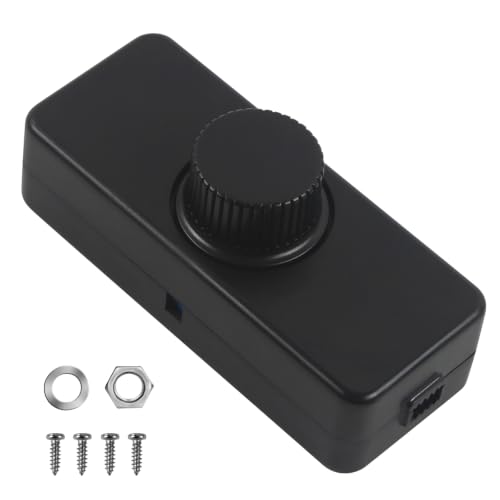 Aroidful Variateur de Lumiere LED Interrupteur Variateur Rotatif 220-240V