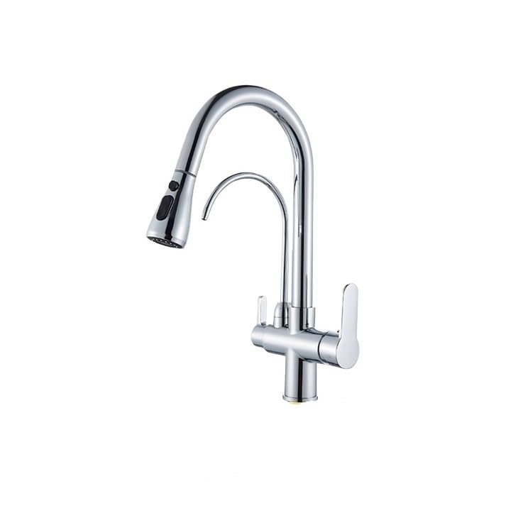 Robinet de cuisine de purification d'eau éliminez les bouteilles plastique Feng Shui