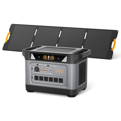 UDPOWER S1000 Pro Portable Power Station with 120W Solar Panel