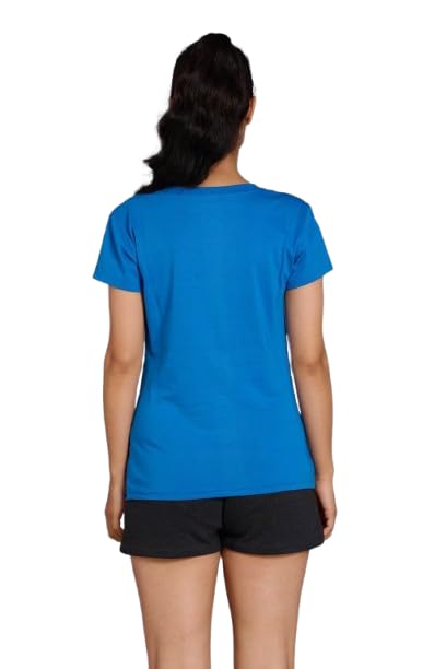 Image of Go Devil Women's Casual Printed Round Neck Oversized Stylish T Shirt