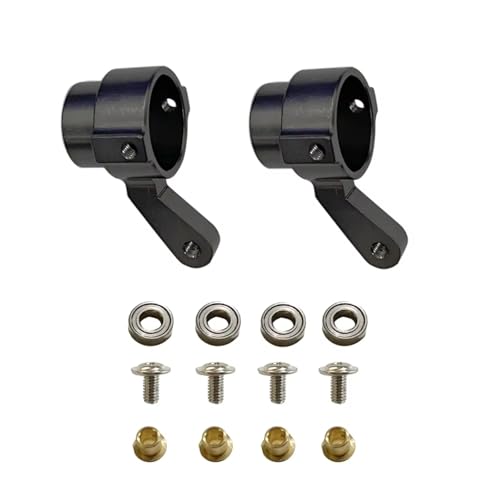 Pièces voiture RC pour WPL C14 C24 C34 MN D90 MN99S avec kit tasse direction et pont essieu avant noir