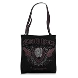 Death Note Misa Amane Retro Goth Winged Heart Anime Tote Bag
