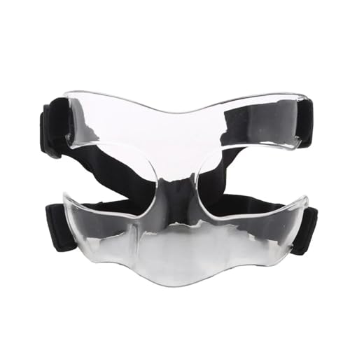 Fnacuody Basketball Training Mask Adults Unisex Basketball Mask Boxing Nose Protector Football Guard Soccer Gym Softball Workout Face Protection Light