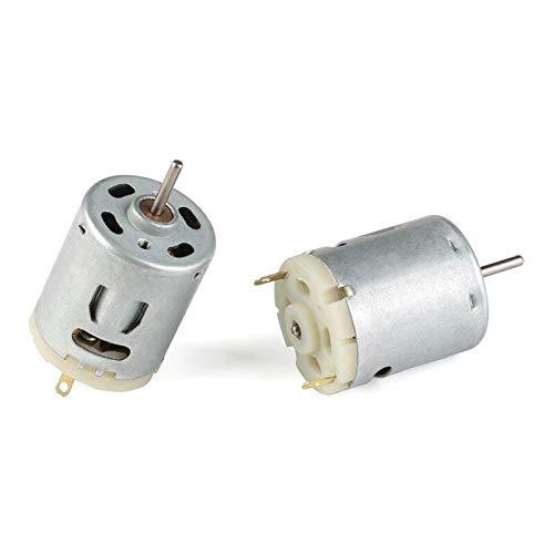 ERH India 2 Pcs-365 DC Motor Large Torque DC 12V 11600RPM/10000RPM Motor Blower/Hot Air Gun/Small Electric Drill Motor Handmade DIY (B0917MT49Y) Amazon Price History, Amazon Price Tracker