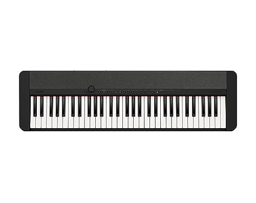 Image of Casio CT-S1 Educational Pack with Stand and eMedia Instructional Software, AC Adapter and Headphones, Black