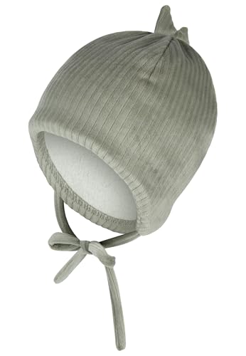 Boina para niños con orejeras Sterntaler Inkamütze Zacken de punto suave