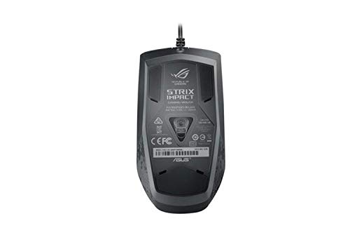 ASUS ROG Strix Impact - Souris optique gaming légère pour les MOBA au design ambidextre ergonomique et l'éclairage Aura Sync