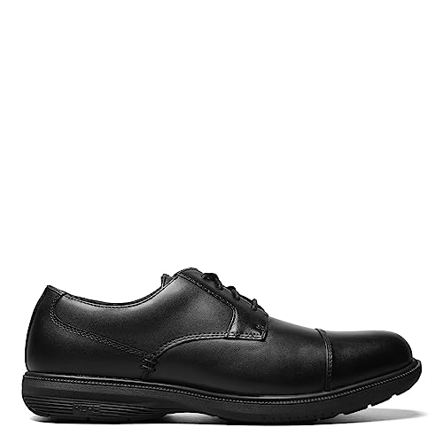 Nunn Bush Men's Melvin Street Cap Toe Oxford with Kore Slip Resistant Walking Comfort Technology3