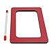 Orff Instruments S Round S Percussion Instrument Music Enlightenment Special-shaped Round Hand Hand Compressed Board Skin Red Enlightenment Percussion InstrumentRound