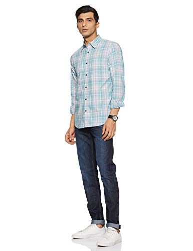 Image of Indian Terrain Men's Slim fit Casual Shirt