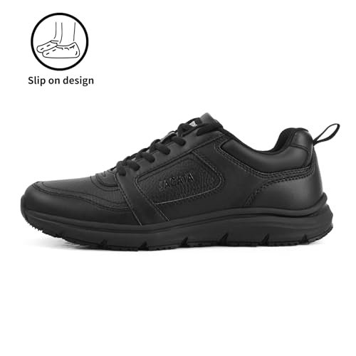 Non Slip Work Shoes for Men/Women Food Service Arch Support Comfortable Chef Walking Shoes Restaurant Kitchen Crews Health Care Sneakers4