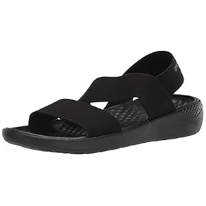 Crocs Dames Literide Stretch Sandaal Open teen