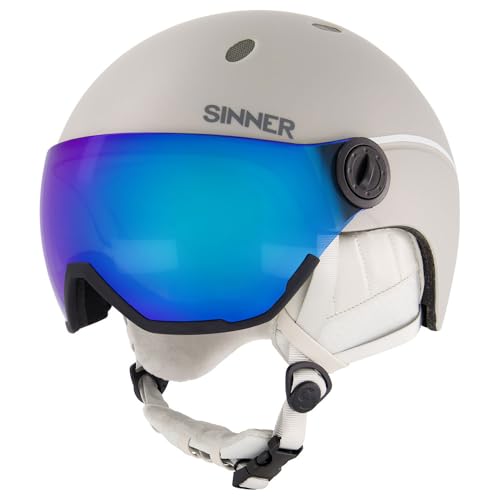 Casque de ski Sinner Titan Visor Helmet L snowboard homme femme avec visière intégrée