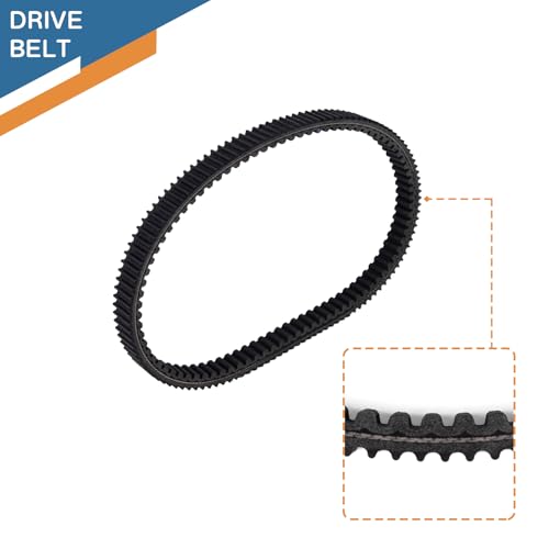 Image of Drive Belt for Kawasaki Mule 600 Mule 610 2005 2006 2007 2008 2009 2010 2011 2012 2013 2014 2015 2016 Mule SX 2017 2018 2019 2020 2021 2022 2023 Replaces 59011-0011 UA451 UHQ451 UXP451 03G3470