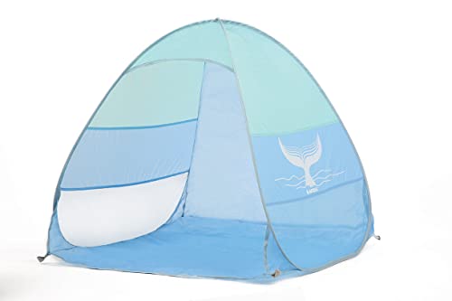 Ludi - Abriplage - Tente Pop-up Plage Anti-UV - Protège du Vent, du Soleil et du Sable