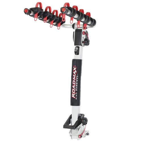 Image of Trimax Road-Max Deluxe 4-Bike Hitch Carrier RMRB4X