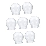 FOMIYES 7pcs Cupping Glass Cupping Therapy Device for Physical Therapy Chinese Tool Suction Cups