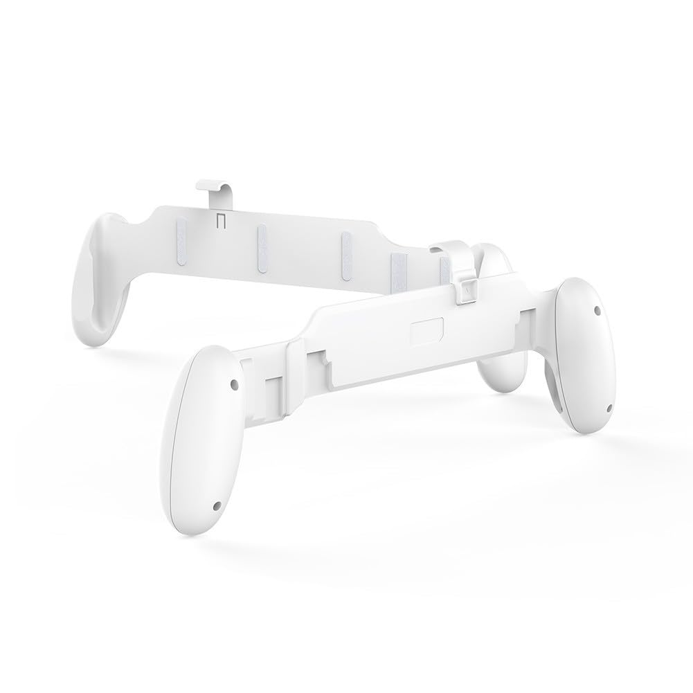 Impugnatura antiscivolo per Nintendo Switch 2, materiale ABS, design ergonomico personalizzato, per compatto 32 x 10 x 4 cm, compatibile con bianco e nero