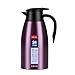Produktbild RxDZY Wasserkocher, Isoliergefäß aus Edelstahl, Haushaltsthermoskanne, Wasserkocher, Isoliergefäß 2,0 l, Kaffeeisoliergefäß, Champagnergold, Lila Willkommen