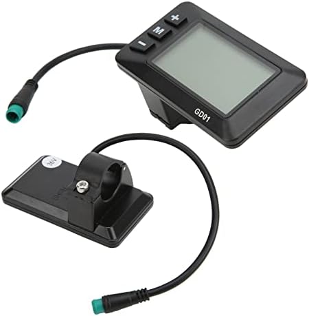 Miniatura 8 de Ordenador, 5 Pin impermeable enchufe velocímetro y odómetro con retroiluminación pantalla en tiempo real velocidad 5 engranajes control pantalla LCD