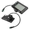 Tbest Electric LCD Display,Electric Display 36V 48V LCD GD01 Display 5 Pin Plug for 22.2mm Handlebar #3